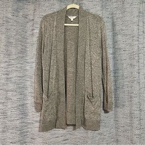Market & Spruce Cardigan, Grey, Size Medium